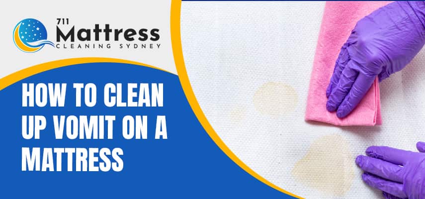 How to Clean Up Vomit On a Mattress